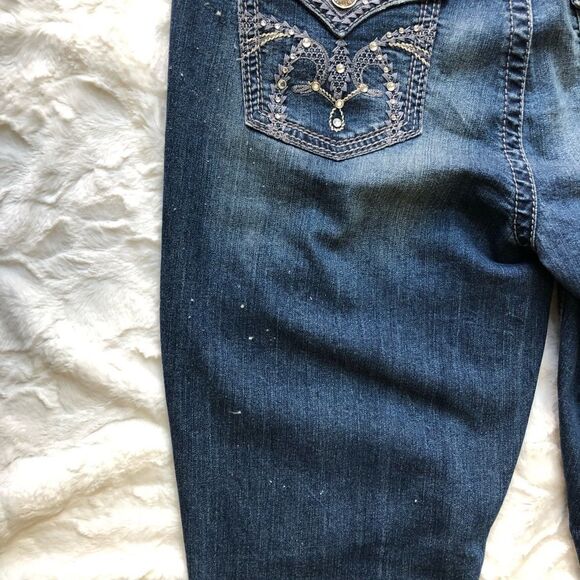 Seven7 NWT Gem Embellished Bootcut Jeans - Women’s16 - Picture 5 of 13